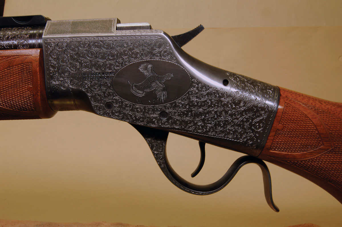 FBW action steel is tough but engraves well.